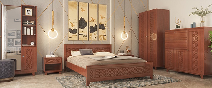 Stellar Wooden Bedroom Set (316)