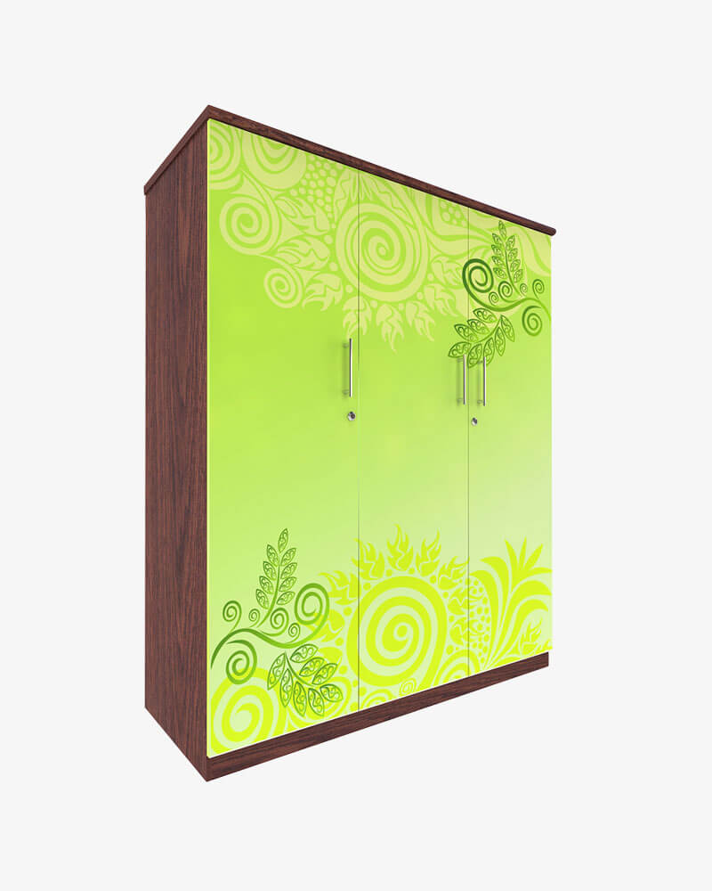 Nandonik Cupboard-HCBH-107-Emerald (3 Door)