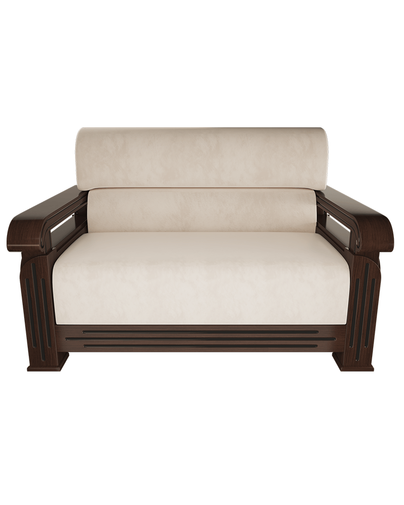 Wooden Double Sofa-HSDC-341