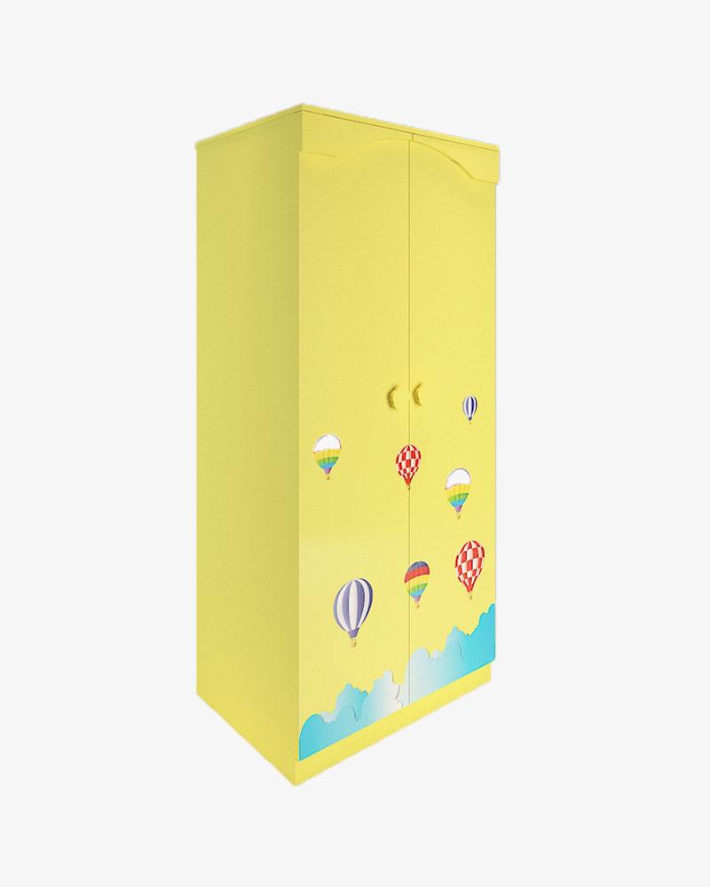 Wooden Kids Cupboard-HKCBH-301 (Hot Air Balloon)