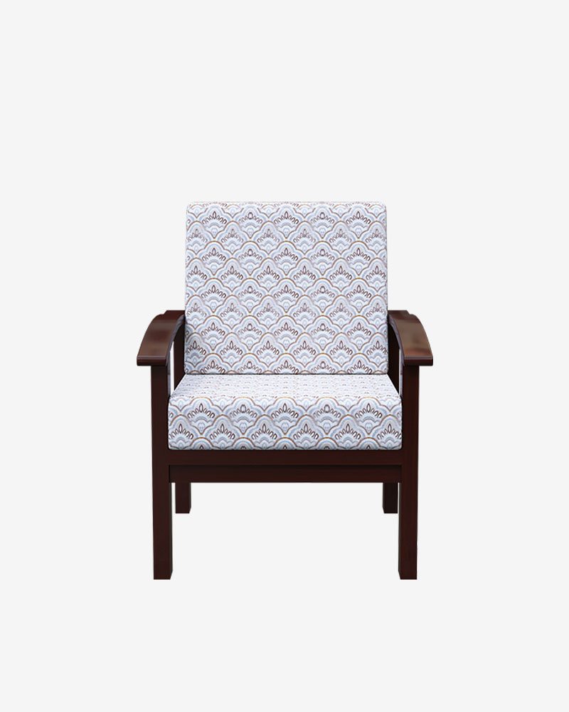 Wooden Single Sofa-HSSC-342